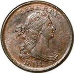 Draped Bust USA half cent values