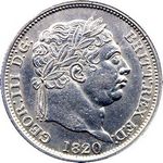 King George III era UK shilling values