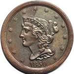 Braided Hair USA half cent values