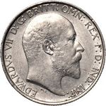 King Edward VII era UK florin values