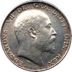 King Edward VII era UK shilling values