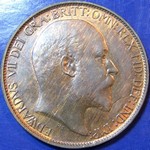 King Edward VII era UK halfpenny values