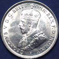 King Edward VII and King George V era Australian florin values