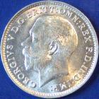 King George V era UK threepence values