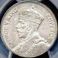 King George V era New Zealand florin values