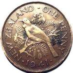 1941 New Zealand penny