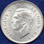 King George VI era UK shilling values