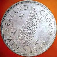 1949 proposed Royal Visit New Zealand commemorative crown value