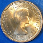 Queen Elizabeth II era UK farthing values