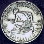 1956 New Zealand shilling