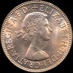 Queen Elizabeth II era UK halfpenny values, pre-decimal