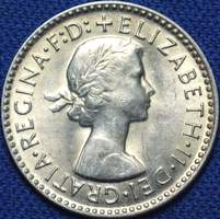 Queen Elizabeth II era Australian threepence values