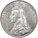 Queen Victoria era UK crown values, jubilee head